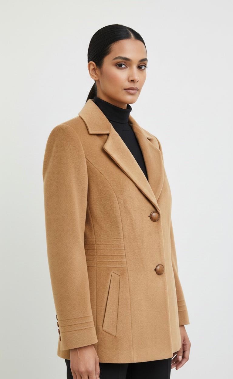 Rich Camel Tailored Blazer