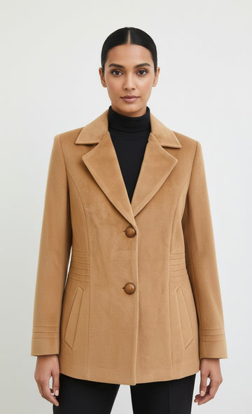 Rich Camel Tailored Blazer