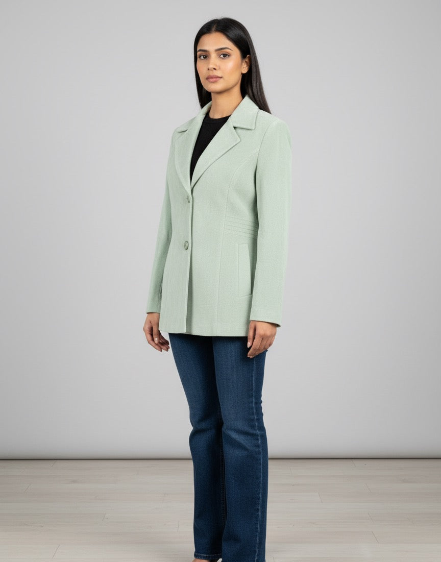 Mint Grace Structured Blazer